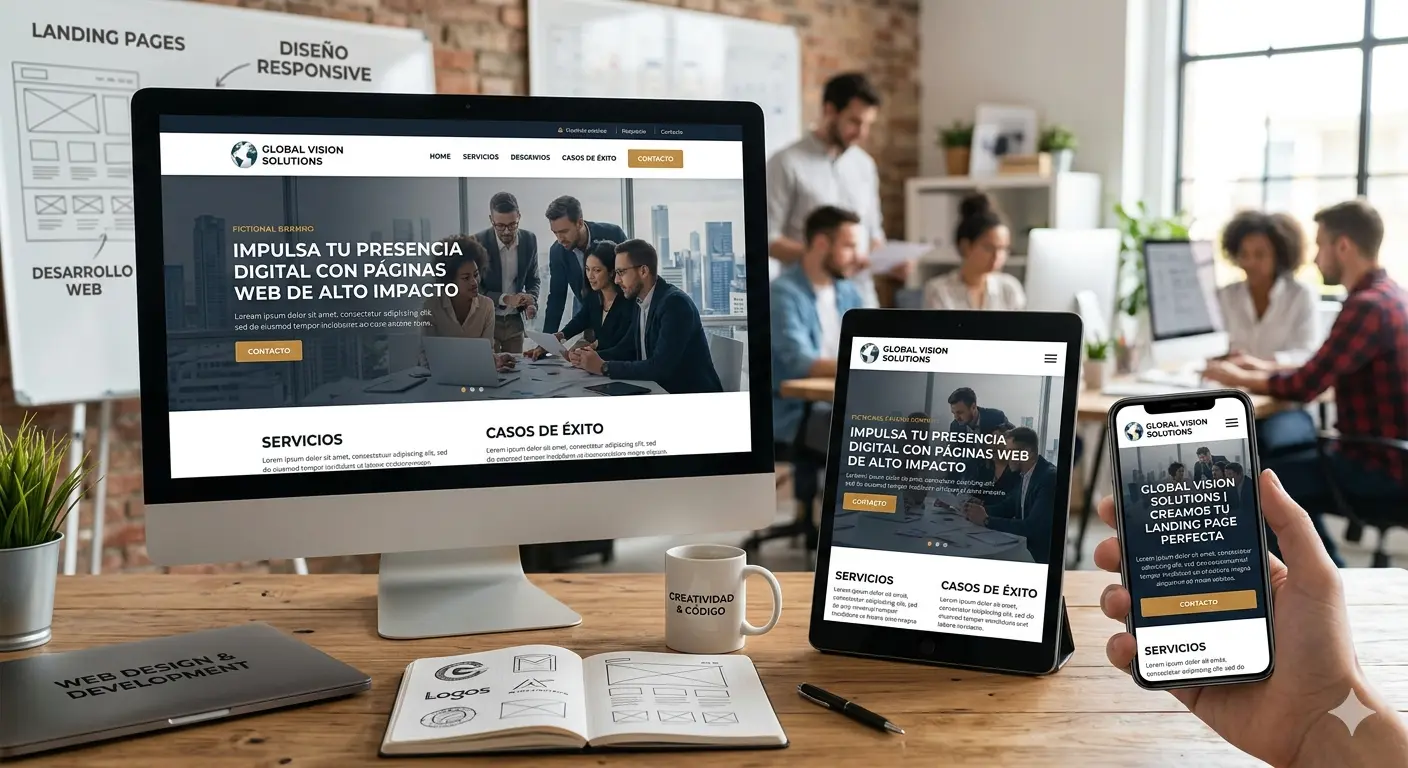 Landing Pages y Sitios Corporativos